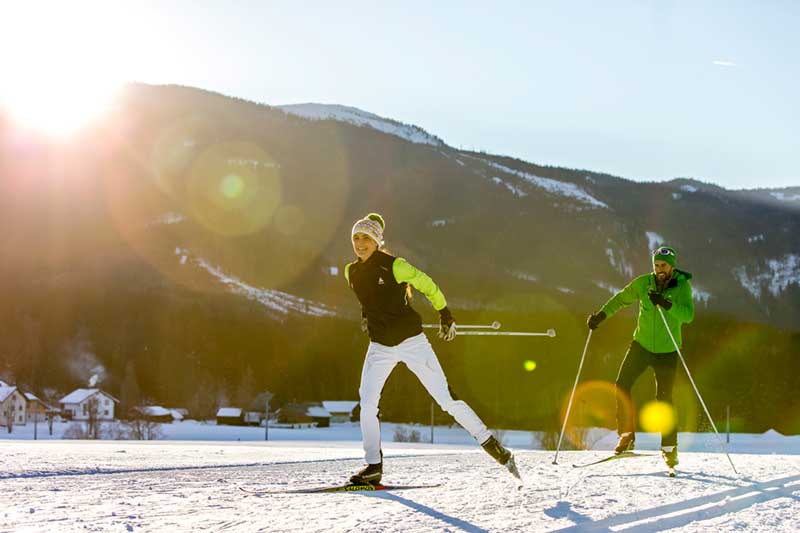Langlaufen im Ausseerland c TVB Ausseerland Salzkammergut Tom Lamm